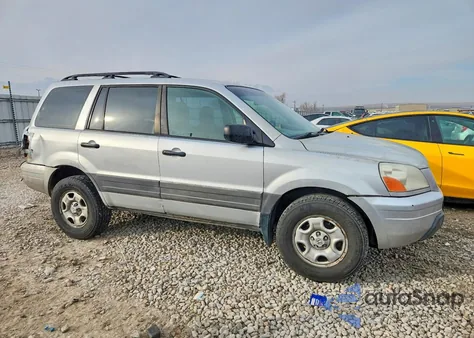 2005 Honda Pilot Lx from USA, damaged, VIN 2HKYF18145H544466